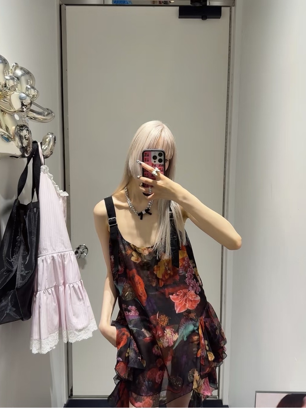 Heaven by Marc Jacobs x kiko buckle print ruffle mini dress - Picture 3 of 7
